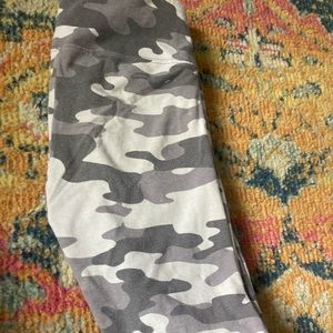 High Rise Camo Leggings